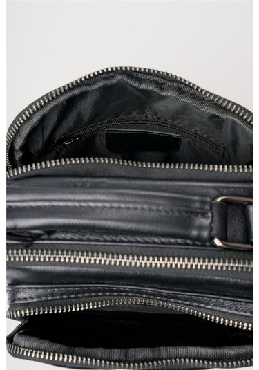 Ççs 31592 Hakiki Deri Askılı Çanta Kahve