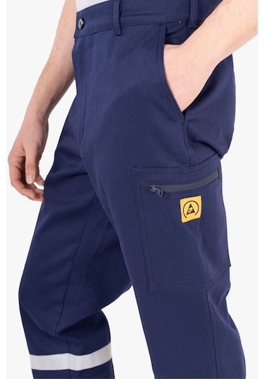 Blocer Esd Antistatik Pantolon Lacivert