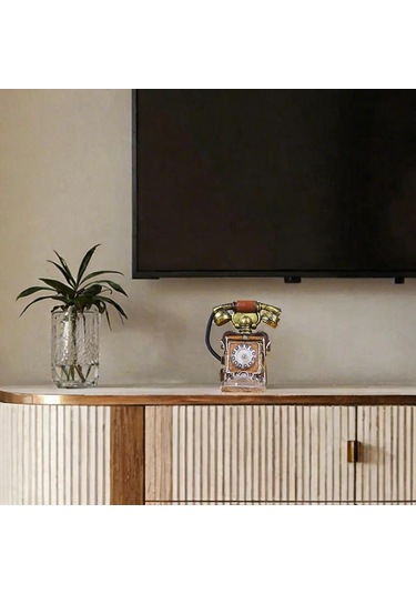 Suntek Telefon Modeli Büyük Yaratıcı Reçine Vintage Döner E01