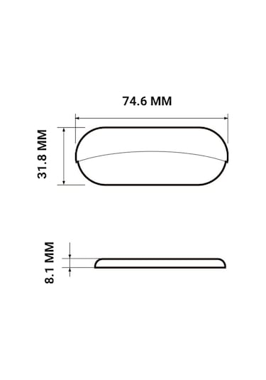 Merdiven Lambası Sıva Üstü Sıcak Gün Işığı 12v