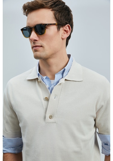 Lufian Erkek Fresh Kazak 111090122 Taş Taş