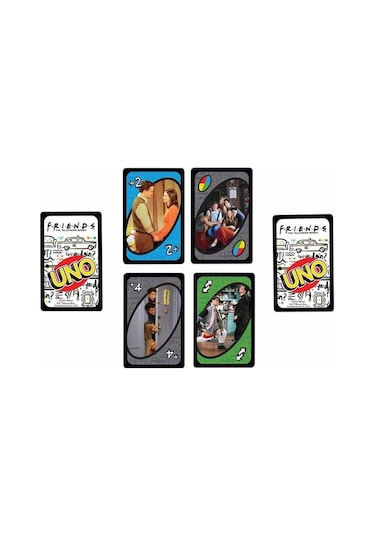 Uno Friends Kart Oyunu Hjh35 Mattel Games