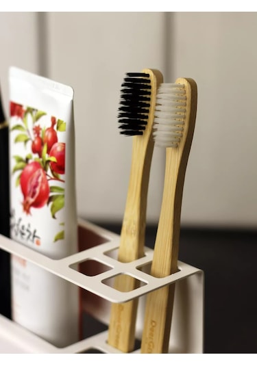 Dayorder Diş Fırçası Ve Macunu İçin Duvar Tipi Tutucu 182381861 Beyaz