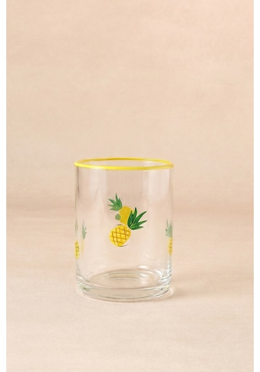 Karaca Pineapple Meşrubat Bardağı 420 Ml Sarı