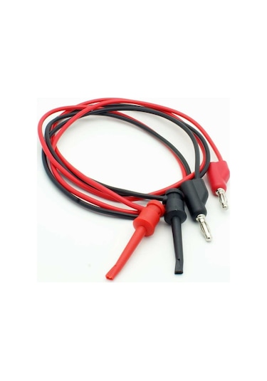 Banana Kancalı Test Kablosu 50 Cm