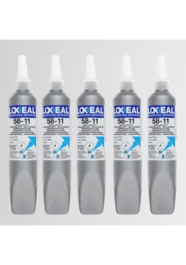 5'li-loxeal 58-11 Yüksek Basınç Sızdırmazlık Orta Mukavemet 250ml