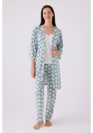 Pierre Cardin Kadın Mavi Pijama Takımı Pc8905-s-v1 Mavi