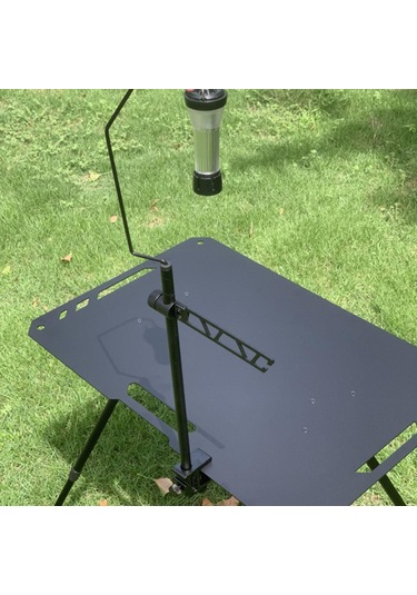 Homyl Seyahat Bahçe Yürüyüş Için Asılı Işık Tutucu 21cm Siyah