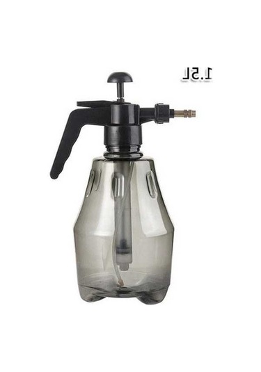 Besthome1 1.5l Büyük Kapasiteli Ev Bahçesi Basınçlı Sulama Kabı Yeşil/gri Uzun Model