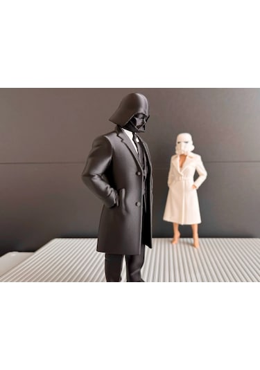 Darth Vader Ofis Figürü Ceo Tarzında Dekoratif Biblo 3d Baskı