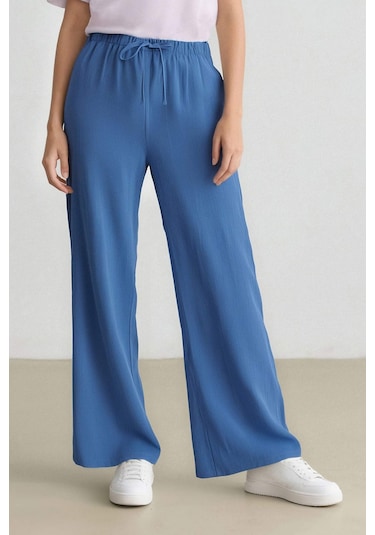 DeFacto Wide Leg Geniş Bol Paça Aerobin Pantolon E6883AX25SPBE341 DeFacto Wide Leg Geniş Bol Paça Aerobin Pantolon E6883AX25SPBE341