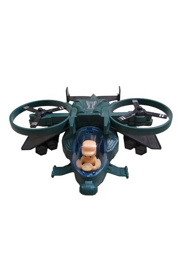 Oyuncak Helikopter Uçak Sürtmeli
