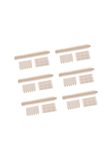 Lemestar Bilgisayar Ve Dizüstü İçin Gizlilik Filtresi Takımı: 10 Adet Kaydırmalı Takma Kanca İle 20 Adet İki Yönlü Yapışkan Etiket - Güvenli Ve Kolay Kurulum