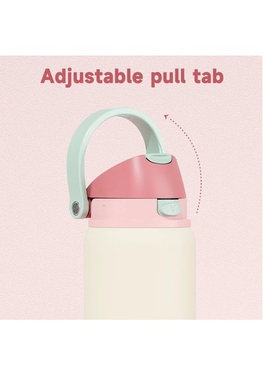 Maxaccess Night - 32 Oz 32oz Çift Taraflı Açılır Kapaklı Su Matarası, 304 Paslanmaz Çelik, Pembe Ve Beyaz, Spor Ve Outdoor Aktivite Gece - 32 Oz