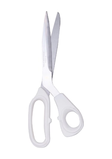 Beyaz Plastik Makas 9 İnch