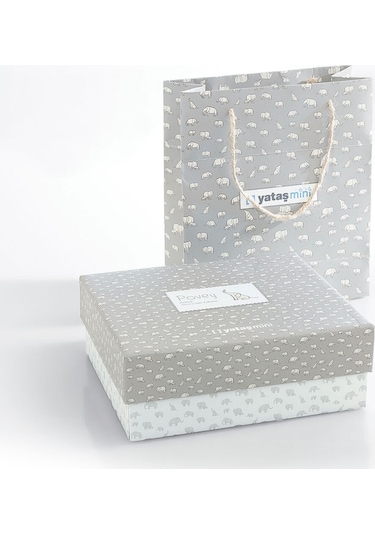 Yataş Mini Povey Bebek Ranforce %100 Pamuk Nevresim Takımı - Adaçayı