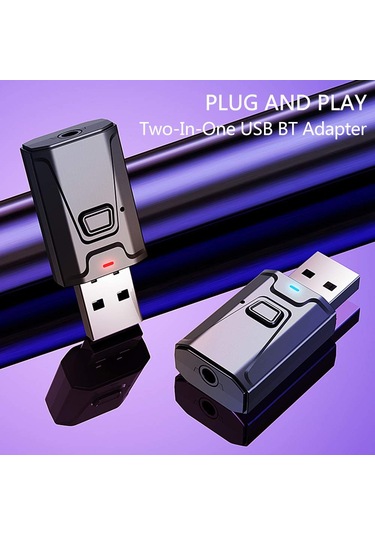 Bt Alıcı Ve Verici İki-bir Arada O Adaptörsüz Sürücü Tak Ve