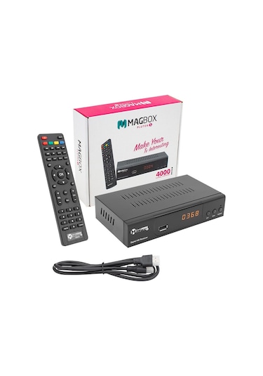 Magbox Pluton S HDMI Scart Girişli Tkgs'li Full HD Uydu Alıcısı