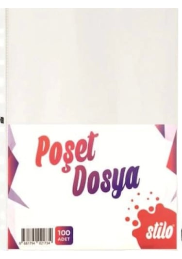 Poşet Dosya Eco 100 'lü 1 Adet