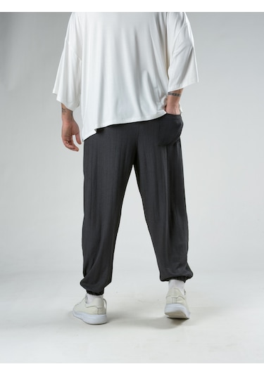 Cocopelli Bürümcük Antrasit Erkek Jogger Pantolon Coc3179