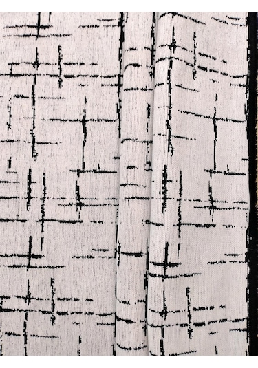 Çam Halı Bodrum Bdr 121 Beyaz Özel Latex Kaymaz Tabanlı Kilim