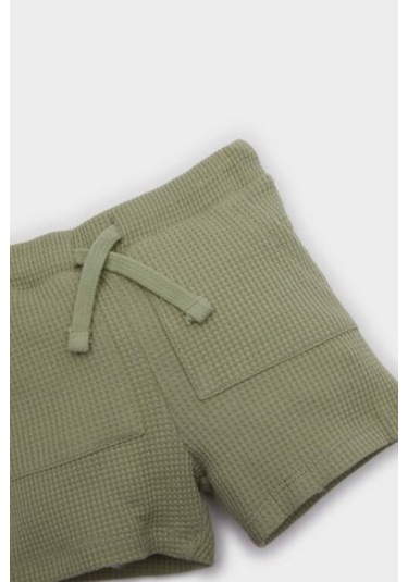 DeFacto Erkek Bebek Beli Lastikli Waffle Şort C2221A525SMKH271 Haki DeFacto Erkek Bebek Beli Lastikli Waffle Şort C2221A525SMKH271 Haki
