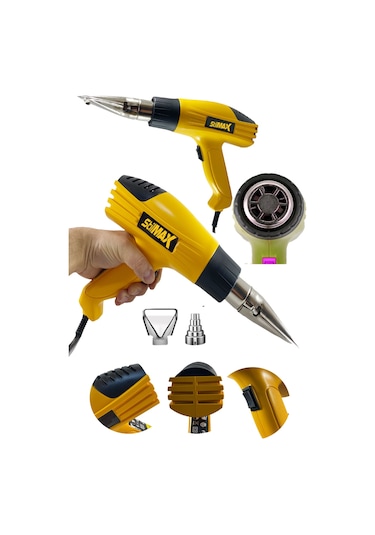 Stilmax Termik Korumallı Sıcak Hava Tabancası 4200w Çift Kademeli