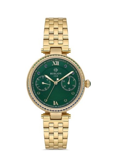 Qt146t-16sg Hislon Kol Saati 36 Mm / Gold Gri