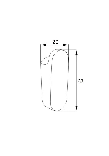 Soho Prado Bornozluk Tekli Krom