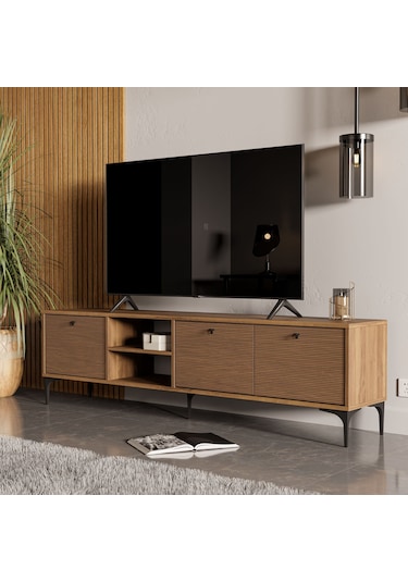 Mezza 1360 Vision Tv Ünitesi Ürgüp - Kaplan Rengi