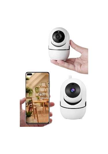 Mini Ip Kamera Hareketli Güvenlik Kamerası Kablosuz Wifi Kamera Mikrofonlu