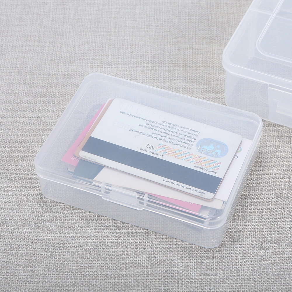 Youtek Pp Malzeme Şeffaf Dikdörtgen Kutu, Kapaklı Hafif Taşınabilir, Dayanıklı Depolama Kutusu, Parça Ve Malzeme Saklama İçin, 115x85x28mm Diğer