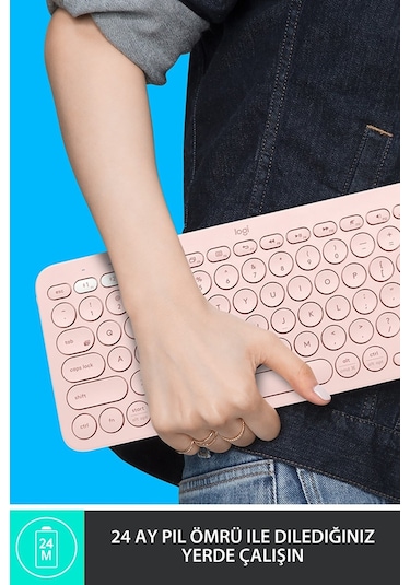 Logitech K380 Bluetooth Multimedya Türkçe Q Klavye