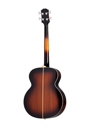 Epiphone El Capitan J-200 Studio Elektro Akustik Bas Gitar Aged Vintage Sunburst