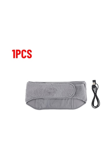 1-5 Adet 3 Seviyeli Elektrikli Isıtma Yastığı Soğuk Geçirmez Rahim Kemeri Soğuk Gray 1pcs