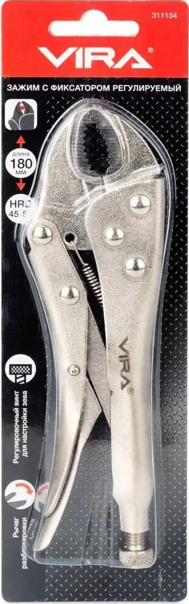 Vıra Ayarlanabilir 180mm Mandallı Mengeneleme Pense 36402742