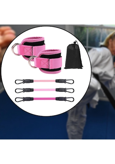 Homyl Güç Antrenmanı Çalışmaları İçin Manşetli 3 Pembe Pembe