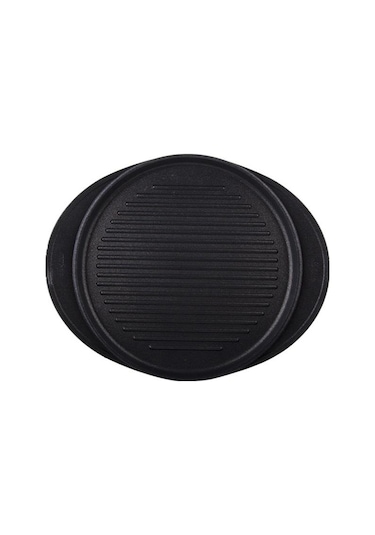 Aryıldız Döküm Grill Tepsi Pro Grade 34cm Siyah