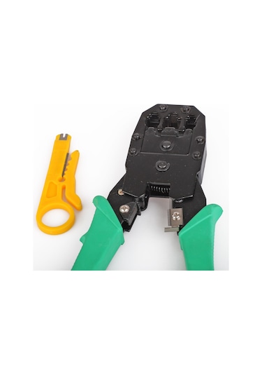 Vcom Network Pensesi Uç Sıkma Pensesi Rj45 Rj11 Rj12 Ağ Pense