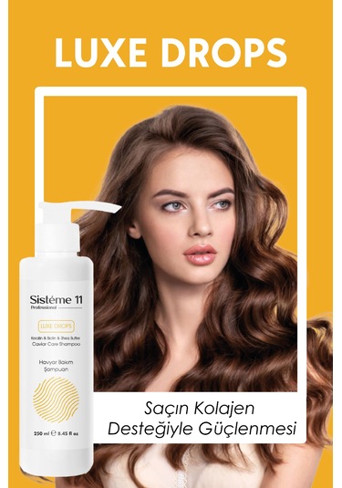 Sisteme 11 Havyar Saç Bakım Şampuan 250 Ml İşlem Görmüş