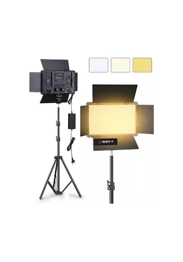 Deyatech 2'li Pro Led 800 Video Youtube Çekim Işığı