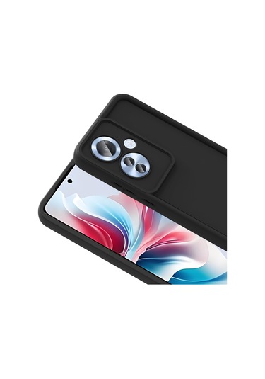 Goocamp Reno 11f Kılıf Kamera Korumalı Ananas Kapak - Mürdüm Mürdüm