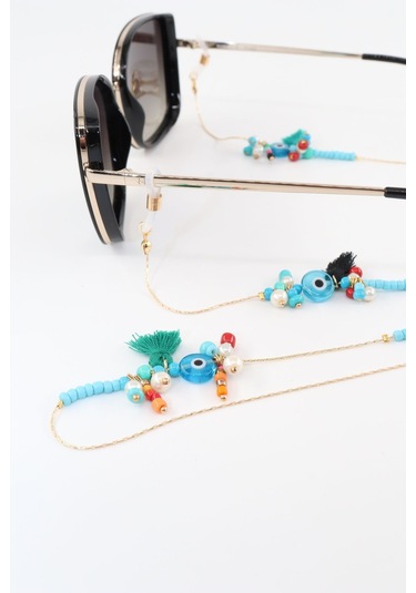 Gold Nazar Boncuklu Gözlük Ipi. Kadın Gözlük Zinciri. Gözlük Ipi. Gözlük Ipi Askısı. Gözlük Zinciri. Gold