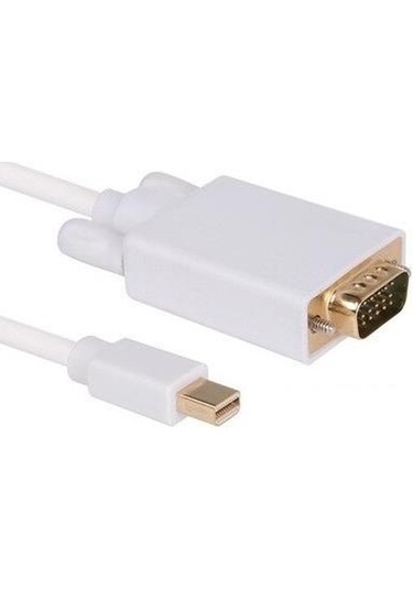 3 Metre Mini Displayport To VGA Thunderbolt Görüntü Kablosu