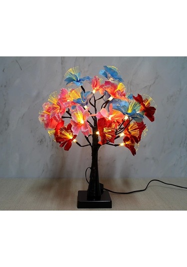 Dekoratif Ledli Çiçek Alk1730 Çok Renkli