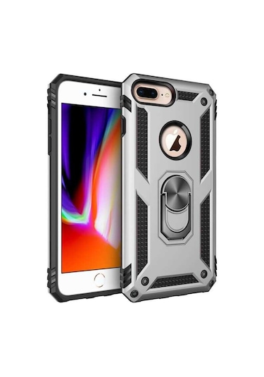 Iphone 7 Plus Yüzüklü Standli Vega Kilif Ekran Koruyucu 510331022