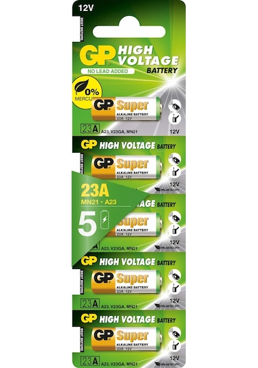 Gp 5 Adet 27 A 12 Volt Cihaz Pil