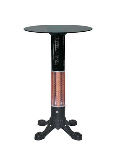 Hottable Tekno Pub Plus 2000 W Uzaktan Kumandalı Isı Kademeli Infrared Isıtıcılı Bar Masa
