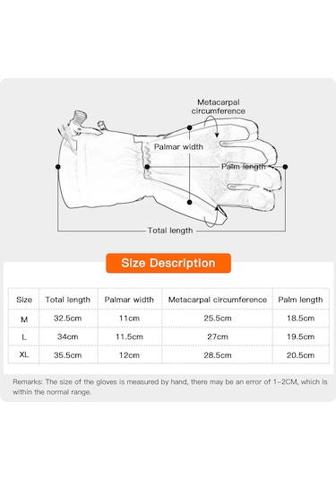 Moveevo Kışlık Beş Parmak Kayak Eldiveni - Su Geçirmez, Dokunmatik Ekran Uyumlu, Sıcak Tutan, Gri Renk Gri