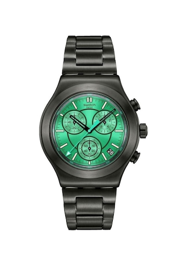 Swatch Yvm407g Obsessıvely Obsıdıan Erkek Kol Saati Metal